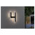 Paulmann 79845 Solar House Number Light Black Solar-Powered Warm White