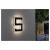 Paulmann 79846 Solar House Number 0.20W Warm White Black Solar-powered