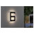 Paulmann 79847 Solar House Numbers 0.20W Warm White Black Solar-Powered