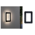 Paulmann 79851 Solar House Number Light 0.20W Warm White Black