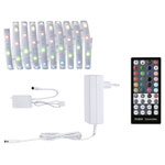 Paulmann 79881 MaxLED Basic RGB LED Strip Set 3m Warm White IP44 Remote