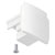 Paulmann 91383 ProRail3 Endcap High Voltage Cable Kit 1 pc White