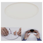 Paulmann 92389 Veluna LED Recessed Light 17W Warm White VariFit Satin