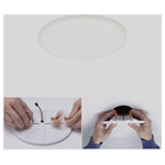 Paulmann 92391 Veluna VariFit LED Recessed Light 10W Satin Frameless