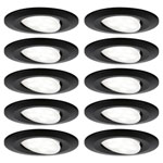 Paulmann 92462 Calla LED Recessed Light Set 60W Matt Black IP65 Pivoting