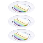 Paulmann 92466 LED Recessed Light Set Smart Control White RGBW Dimmable