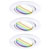 Paulmann 92466 LED Recessed Light Set Smart Control White RGBW Dimmable