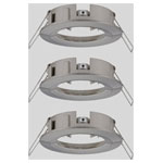 Paulmann 92479 EBL Choose Recess-Mount Bracket Set IP44 Brushed Iron