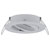 Paulmann 92486 EBL Choose Recess-mount Bracket Set Swiveling White