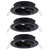 Paulmann 92487 EBL Recess-Mount Bracket Set 10W Black Matt Swiveling