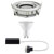 Paulmann 92899 Nova Recessed Light LED GU10 7W IP65 Warm White Brushed Iron