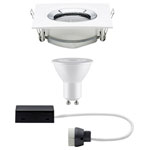Paulmann 92904 Nova Bathroom Recessed Light Set 7W LED IP65 White/Chrome
