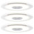 Paulmann 92907 Whirl LED Recessed Light Set Aluminium Dimmable
