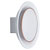 Paulmann 92926 Dekorativ LED Recessed Wall Light 2.5W White Concrete Look