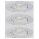 Paulmann 92971 Nova Mini Plus LED Recessed Light Set 4.20W White 3 Pack