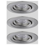 Paulmann 92973 Nova Mini LED Recessed Lights Set 4.2W Iron EasyDim
