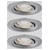 Paulmann 92973 Nova Mini LED Recessed Lights Set 4.2W Iron EasyDim