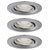 Paulmann 92973 Nova Mini LED Recessed Lights Set 4.2W Iron EasyDim
