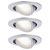 Paulmann 92986 EBL LED Recessed Light Set 6W Chrome 3-step Dim Swivelling