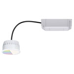 Paulmann 93075 LED Coin ZigBee RGBW Bathroom Recessed Light Satin G