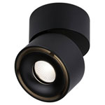 Paulmann 93371 Spircle LED Surface-Mount Light 8W Black Matt Swivel Head