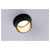 Paulmann 93379 Gil LED Recessed Light 18W Black/Gold Dimmable 62mm Hole