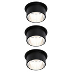 Paulmann 93383 LED Recessed Light 19.5W Black Dim Warm White 62mm Drill