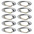 Paulmann 93399 LED Recessed Light GU10 Brushed Iron Robust Spotlights