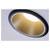 Paulmann 93404 Cole Flush Mount Light 3-Piece Set LED 6W Black/Gold