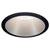 Paulmann 93407 Cole Flush Mount Light LED 6W Black/Silver Dimmable