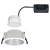 Paulmann 93409 Cole LED Flush Light 6W White/Silver Dimmable Warm Light