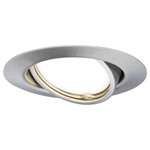 Paulmann 93412 Base Flush Mount Light 5W LED Iron Brushed GU10 Socket