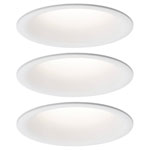 Paulmann 93415 LED Bathroom Light Set 3pc 18.9W Glare-Free Minimalistic