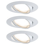 Paulmann 93423 Base Flush Mount Light Set 15W LED White Easy Install