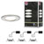 Paulmann 93458 Nova Bathroom Recessed Light Set LED 18W IP44 Iron