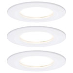 Paulmann 93460 Nova Bathroom Recessed Light Set LED 18W IP44 White Matt