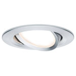 Paulmann 93486 Nova Flush Mount Light Aluminium LED 6W Warm White