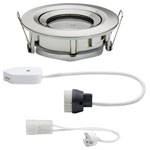 Paulmann 93662 Nova Bathroom Light Recessed IP65 35W Brushed Iron
