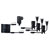 Paulmann 93697 Plug & Shine LED Outdoor Lights 3x7.5W Warm White Silver