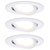 Paulmann 93875 Coin Slim LED Recessed Light Set 18W Dimmable White