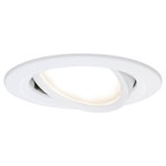 Paulmann 93876 Coin Slim LED Recessed Light 6W Matt White Dimmable