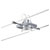 Paulmann 94132 Universal GU5.3 10W LED Chrome Cable Kit Light Ceiling/Wall