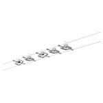 Paulmann 94133 MacII Cable Kit GU5.3 LED 50W Chrome Matt Ceiling/Wall Mount