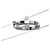 Paulmann 94137.0 Cardano Cable Kit Light GU5.3 10W LED Matt Chrome