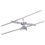 Paulmann 94147.0 Togo Cable Kit Light Chrome 10W LED flexible fitting