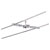 Paulmann 94147.0 Togo Cable Kit Light Chrome 10W LED flexible fitting