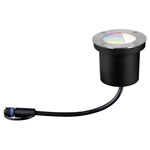 Paulmann 94274 Plug & Shine Ground Spotlight Warm White Silver ZigBee LED