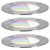 Paulmann 94275 Plug & Shine Ground Spotlights RGBW ZigBee 3.6W LED Silver