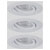 Paulmann 94293 Nova Mini LED Recessed Light Set 3x4W White Swivelling