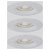 Paulmann 94299 Nova Mini LED Recessed Light Set 3pc 4W White 35mm Coins